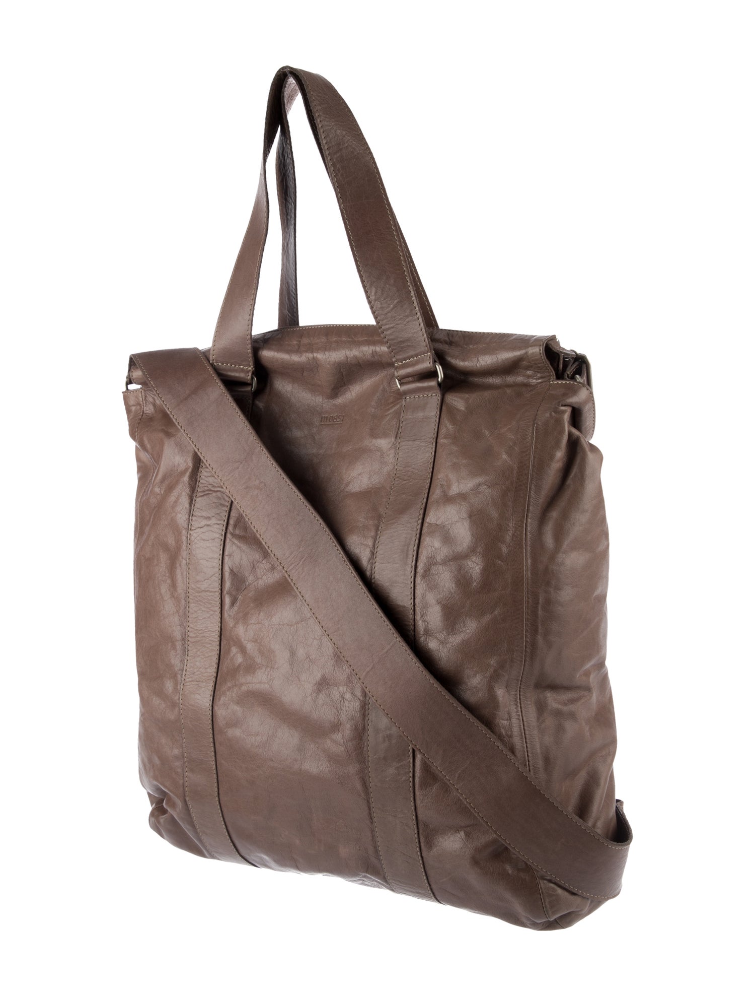 M0851 Leather Messenger Bag